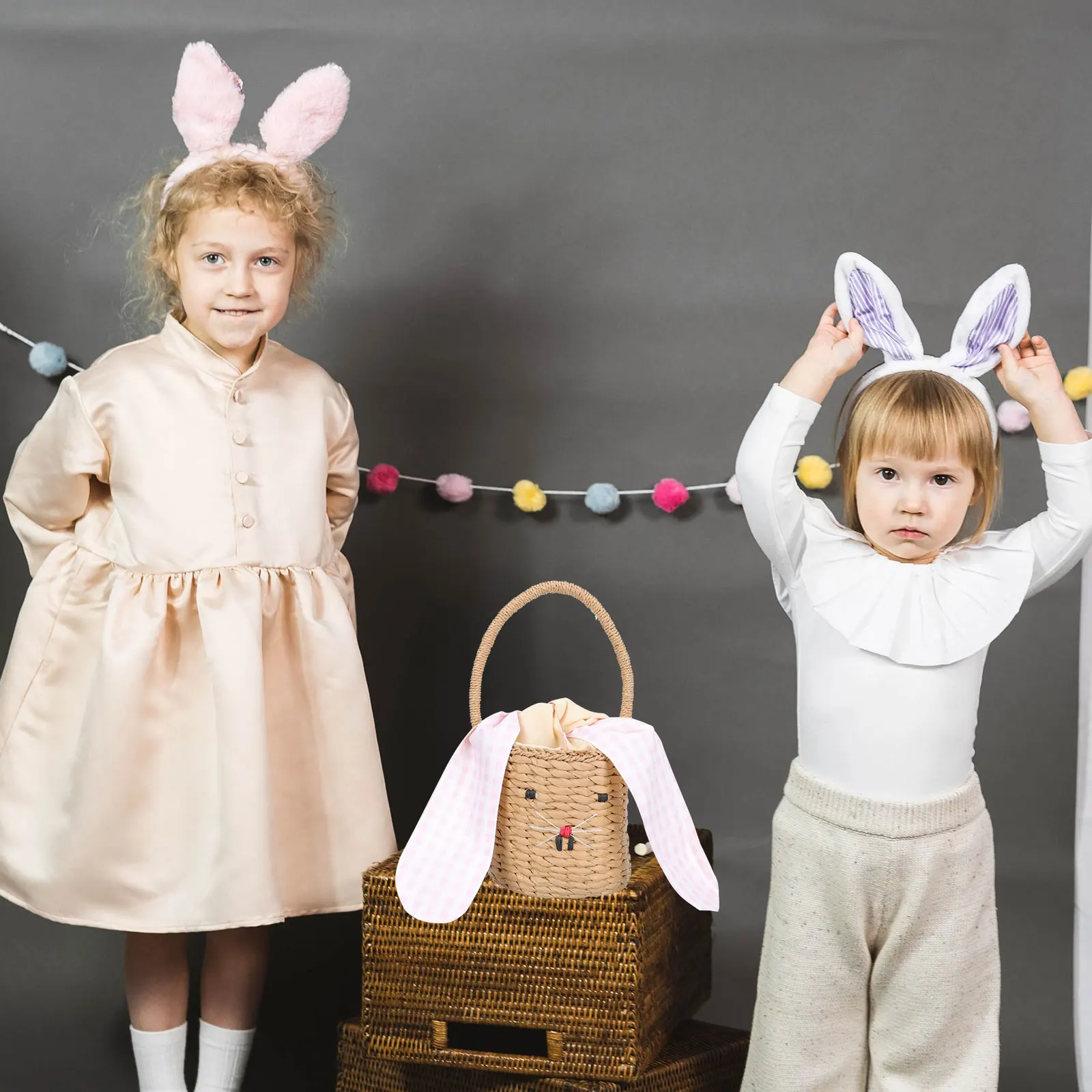Rattan Rabbit Bag Woven Children H Basket Women Photography Prop Storage Basket Kids Travel Outdoor Activity Decorative
Rattan Rabbit Bag Woven Children H Basket Women Photography Prop Storage Basket Kids Travel Outdoor Activity Decorative