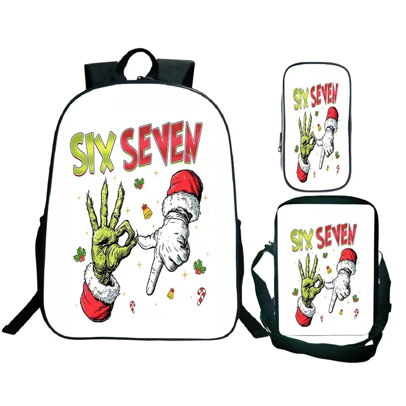 Рюкзаки с принтом «Число 67» (67), набор из 3 предметов, для мальчиков и девочек, 3D мультяшный школьный ранец, детский рюкзак с рисунком «67», забавный игровой рюкзак, Mochilas
Рюкзаки с принтом «Число 67» (67), набор из 3 предметов, для мальчиков и девочек, 3D мультяшный школьный ранец, детский рюкзак с рисунком «67», забавный игровой рюкзак, Mochilas