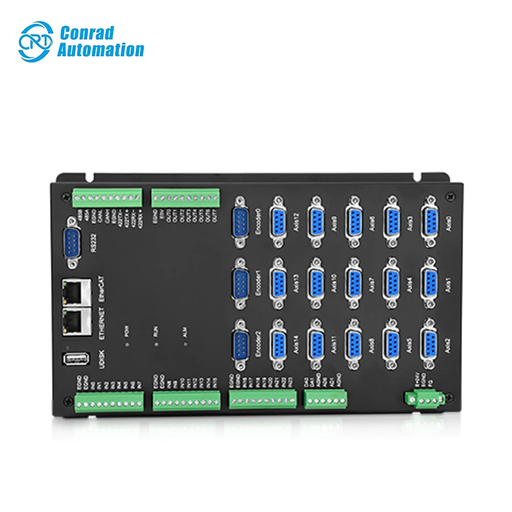 Economical ZMOTION 16-Axis EtherCAT Multi-Task Vision Motion Controller ZMC316BE Servo/Universal Motors Industrial Automation