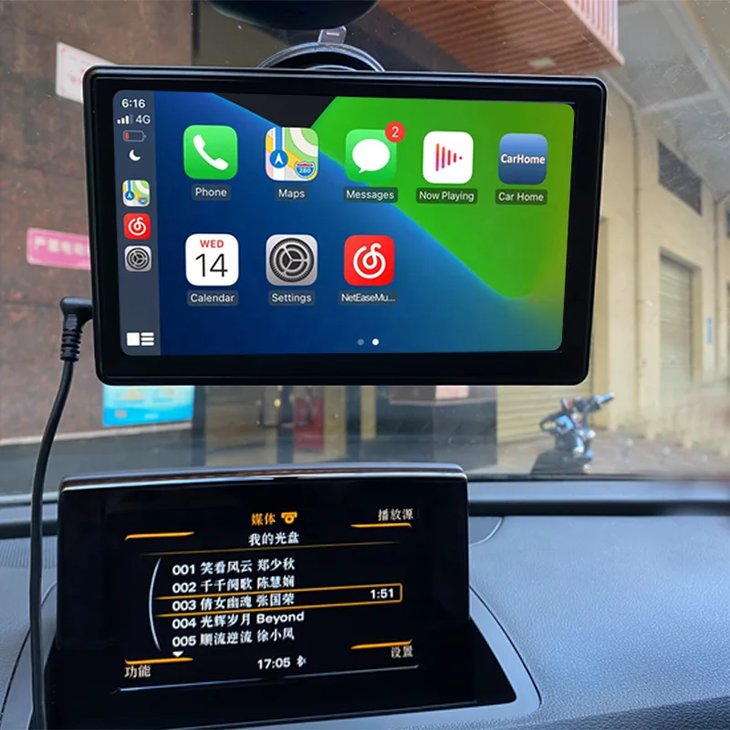 IPS Touchscreen Multimedia Player With Wireless CarPlay For Car Truck Lorry Van Device Android Auto Display Mirror Link
IPS Touchscreen Multimedia Player With Wireless CarPlay For Car Truck Lorry Van Device Android Auto Display Mirror Link