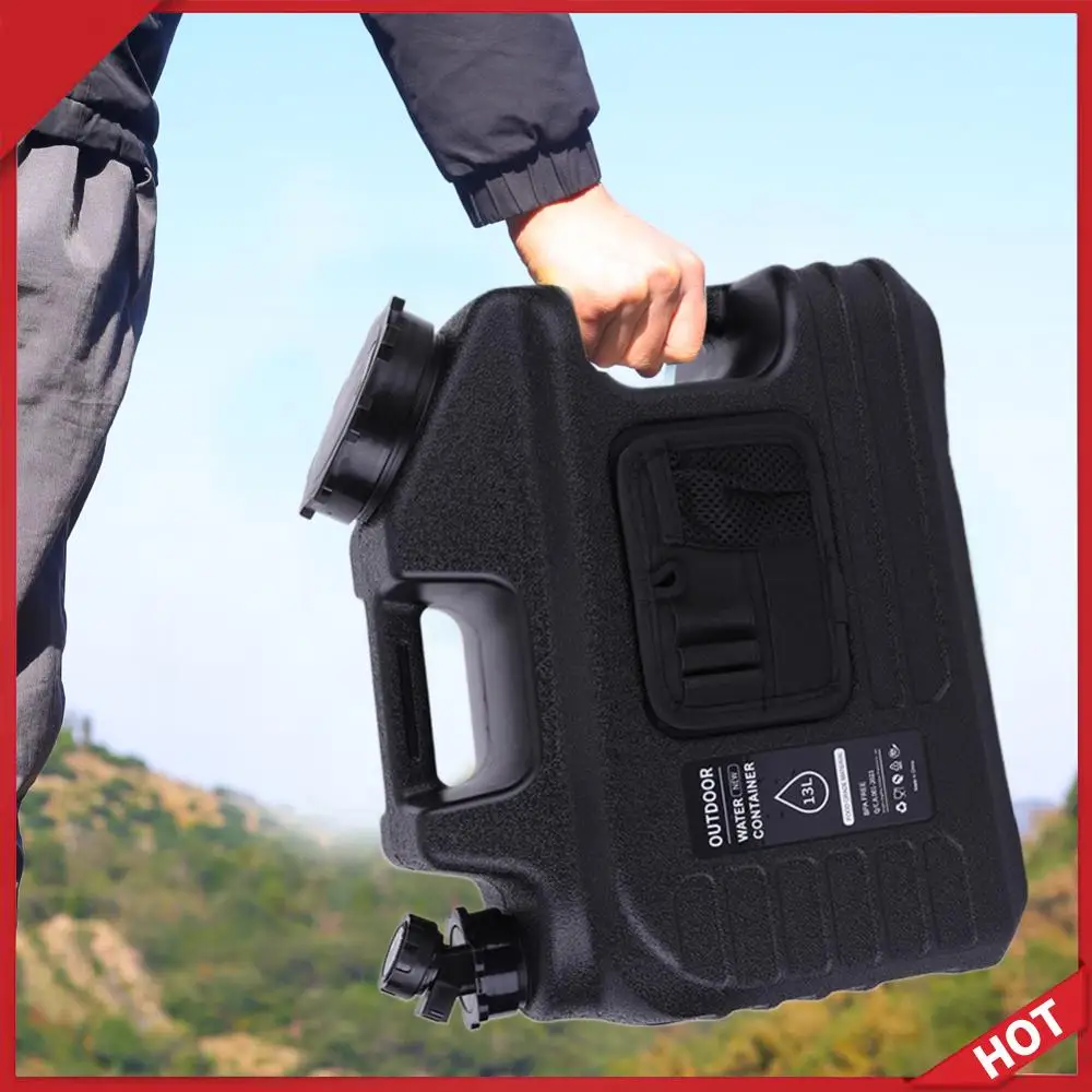 13L Camping Water Jug Removable Spigot Emergency Water Storage Portable for Camping Outdoor Hiking
13L Camping Water Jug Removable Spigot Emergency Water Storage Portable for Camping Outdoor Hiking