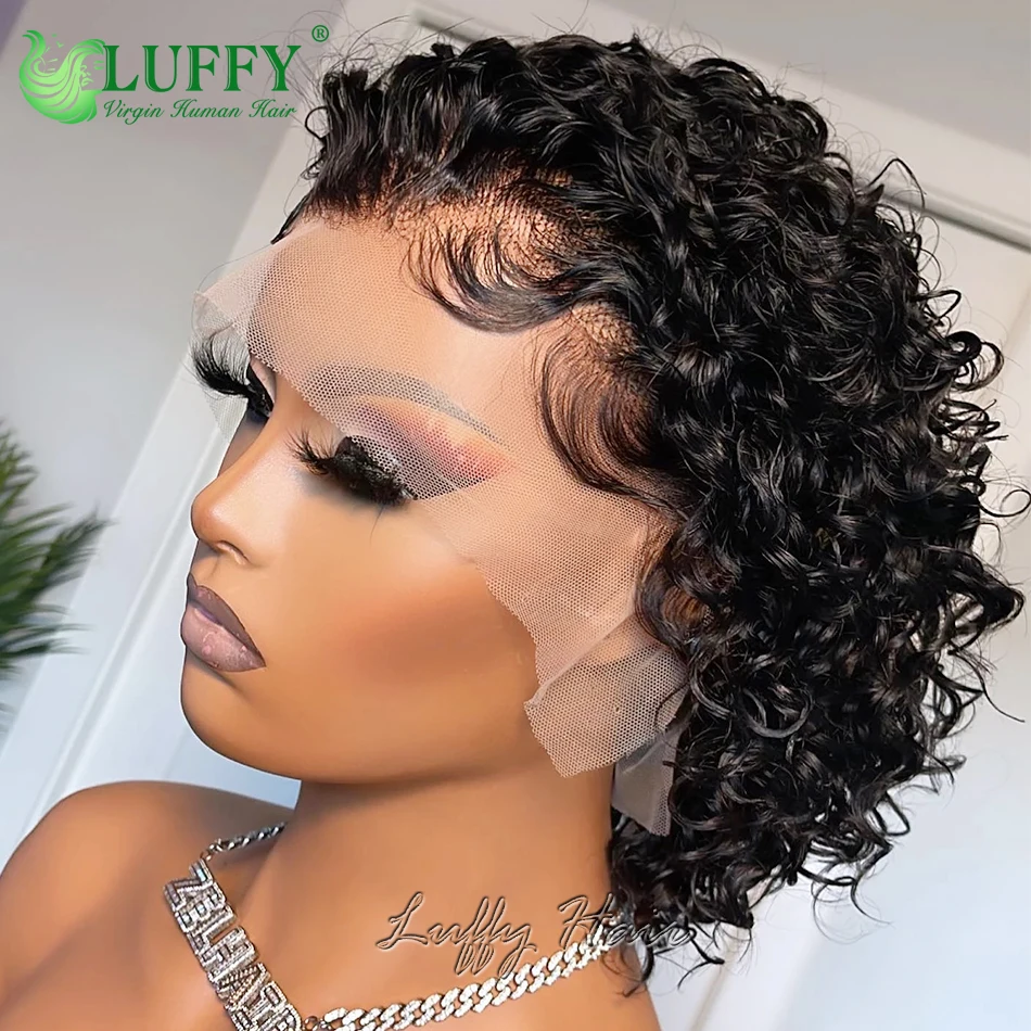 Pixie Cut Wig Human Hair Short Curly 13x1 Lace Front Wigs Human Hair Short Bob Brazilian Human Hair Wigs For Black Women
Pixie Cut Wig Human Hair Short Curly 13x1 Lace Front Wigs Human Hair Short Bob Brazilian Human Hair Wigs For Black Women
