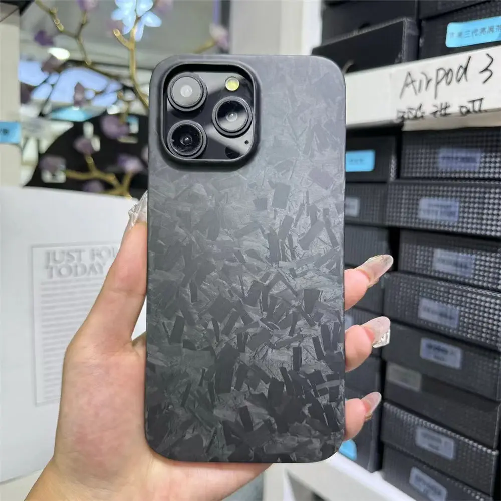 Real Carbon Fiber Case for iPhone 15 14 Pro Max Matte Anti-fall Irregular Forged Armor Cover
Real Carbon Fiber Case for iPhone 15 14 Pro Max Matte Anti-fall Irregular Forged Armor Cover