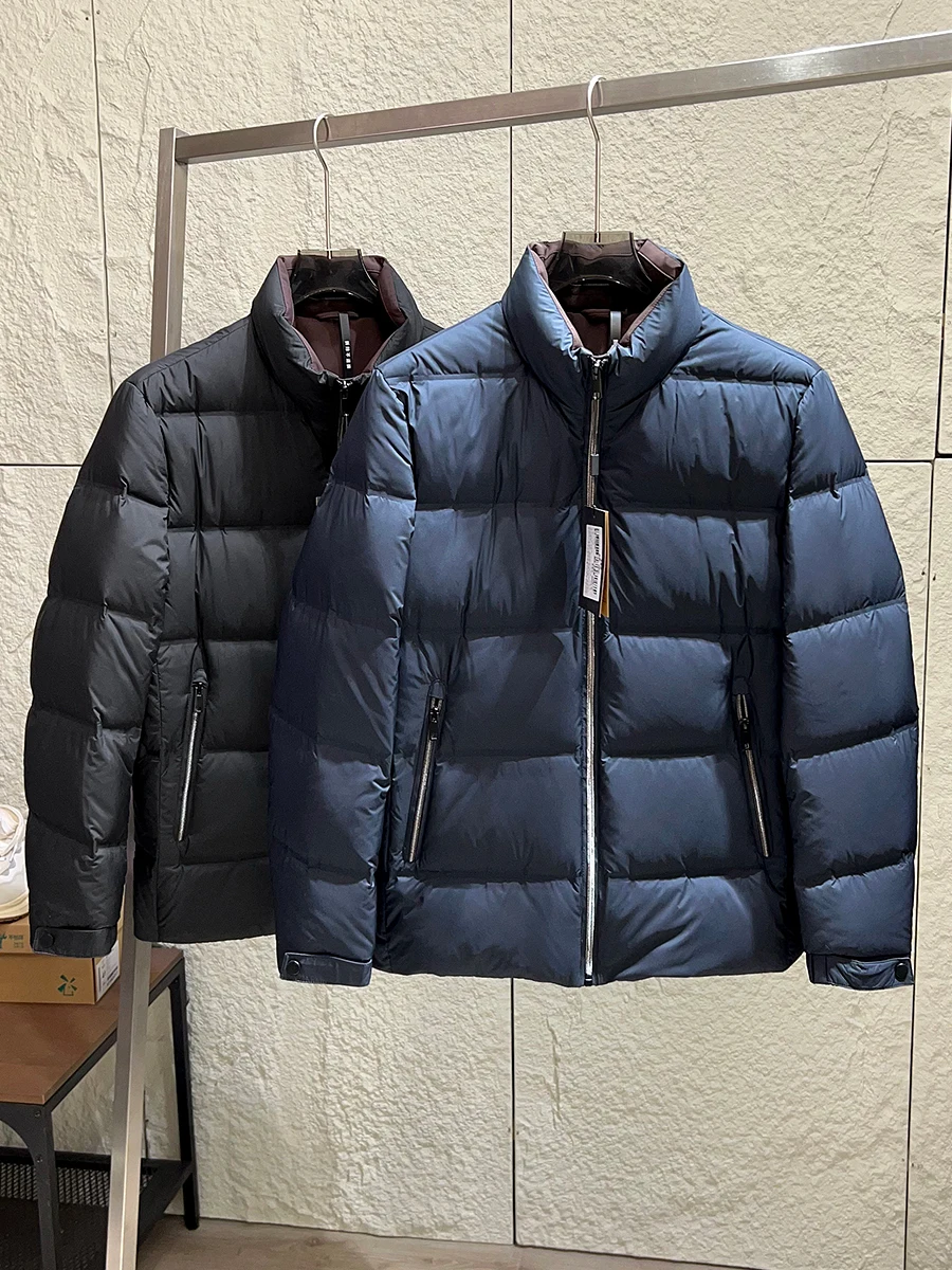 High Looseness 85 Duck down Thickened Winter Men's Windproof Waterproof Warm Stand Collar down Jacket Lightweight Business Se...
High Looseness 85 Duck down Thickened Winter Men's Windproof Waterproof Warm Stand Collar down Jacket Lightweight Business Se...