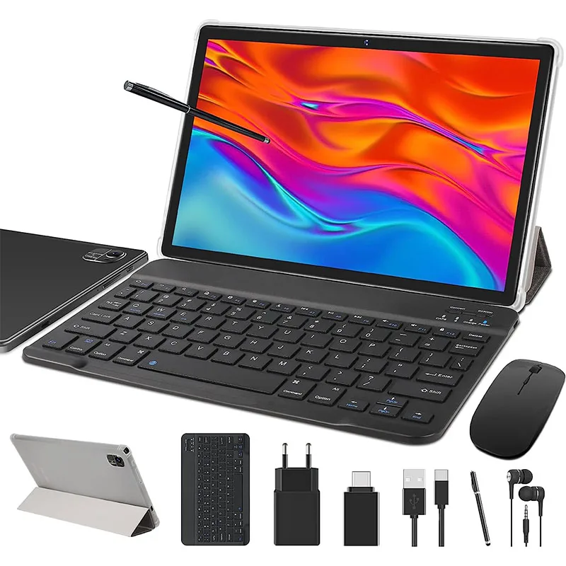 Global Version Facetel Q10 Tablet 10 Inch Octa Core 4+64GB 8000 mAh Tablete PC 120Hz 2.5K LCD Display Black Tablet Android 11
Global Version Facetel Q10 Tablet 10 Inch Octa Core 4+64GB 8000 mAh Tablete PC 120Hz 2.5K LCD Display Black Tablet Android 11