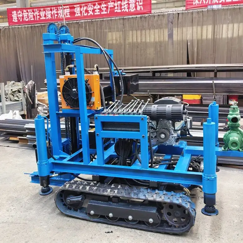 Индивидуальная портативная дизельная гидравлическая буровая установка для водяных скважин на колесном или гусеничном ходу, 22 л.с., 25 л.с., 28 л.с., 30 л.с., 35 л.с., глубина бурения 100м, 150м, 180м
Индивидуальная портативная дизельная гидравлическая буровая установка для водяных скважин на колесном или гусеничном ходу, 22 л.с., 25 л.с., 28 л.с., 30 л.с., 35 л.с., глубина бурения 100м, 150м, 180м