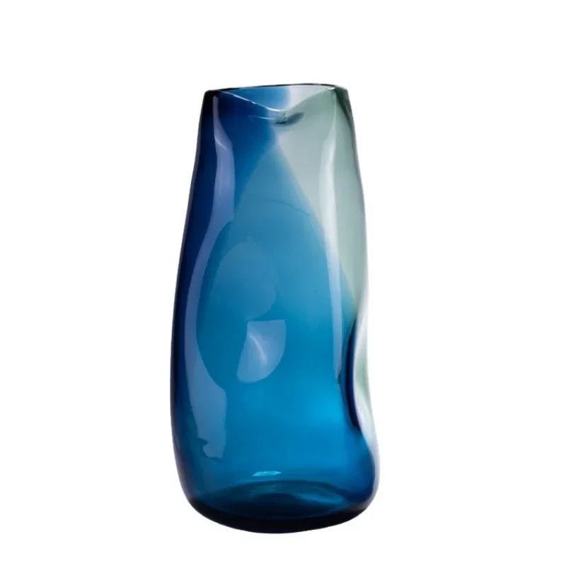 Modern simple glass vase, flower arrangement dried flower device, decorative creative ornament, handicraft desktop ornament
Modern simple glass vase, flower arrangement dried flower device, decorative creative ornament, handicraft desktop ornament