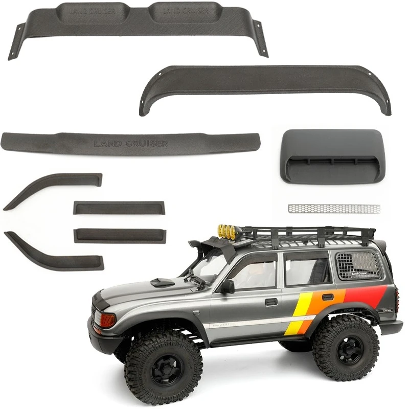 1 шт. имитация нейлонового украшения капота для 1/10 FMS FCX10 LC80, аксессуары
1 шт. имитация нейлонового украшения капота для 1/10 FMS FCX10 LC80, аксессуары