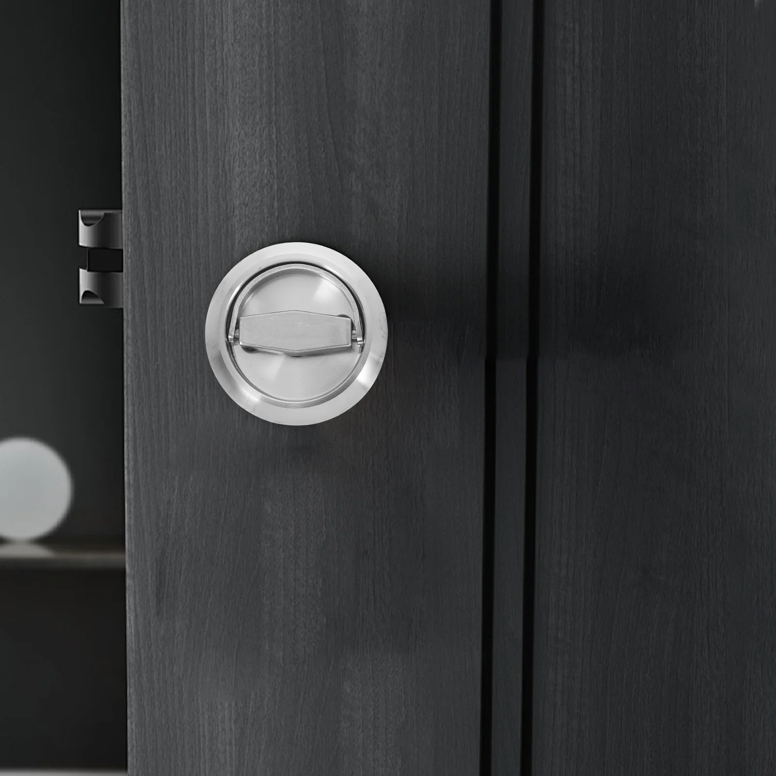 2Pcs Stainless Steel Hidden Recessed Ring Door Handle Flush Embedded Pull for Sliding Barn Doors Cabinets Drawers Invisible
2Pcs Stainless Steel Hidden Recessed Ring Door Handle Flush Embedded Pull for Sliding Barn Doors Cabinets Drawers Invisible