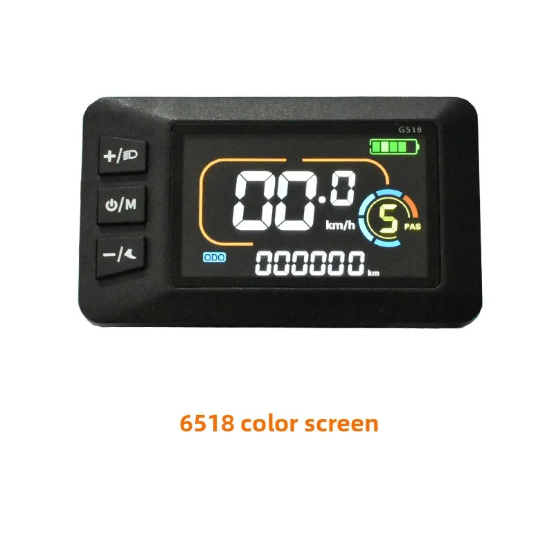 G518 24-72V Color LCD Display for E-Bike/Scooter – Speedometer Panel with USB Charging & Waterproof
G518 24-72V Color LCD Display for E-Bike/Scooter – Speedometer Panel with USB Charging & Waterproof