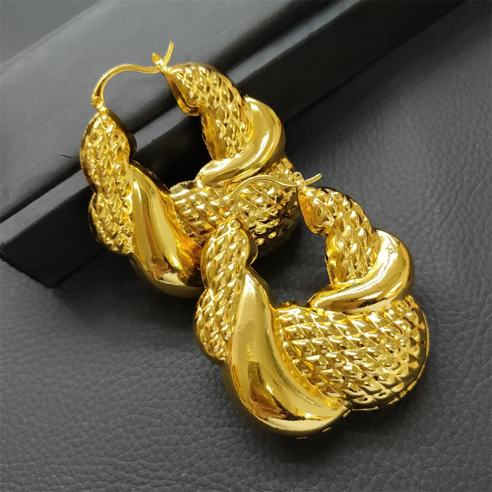 Fashion Big Round Hoop Earrings For Women High Quality Jewelry Earrings For Party Wedding Classic Jewelry Findings
Fashion Big Round Hoop Earrings For Women High Quality Jewelry Earrings For Party Wedding Classic Jewelry Findings