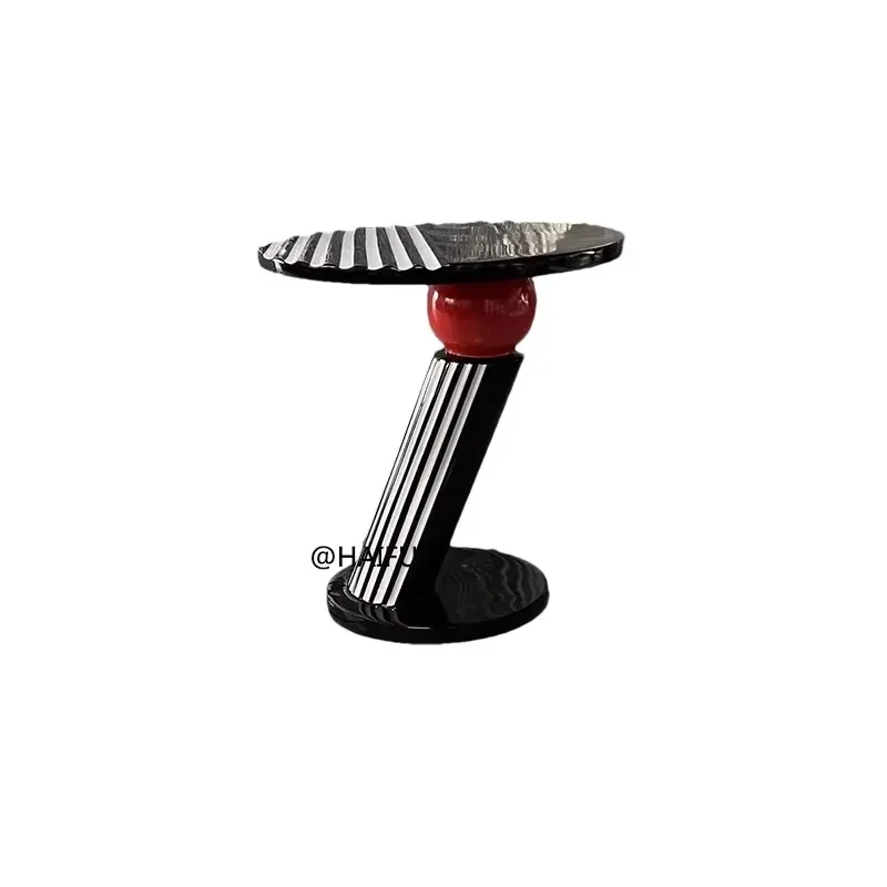 Round coffee table household small apartment movable small round table side table
Round coffee table household small apartment movable small round table side table