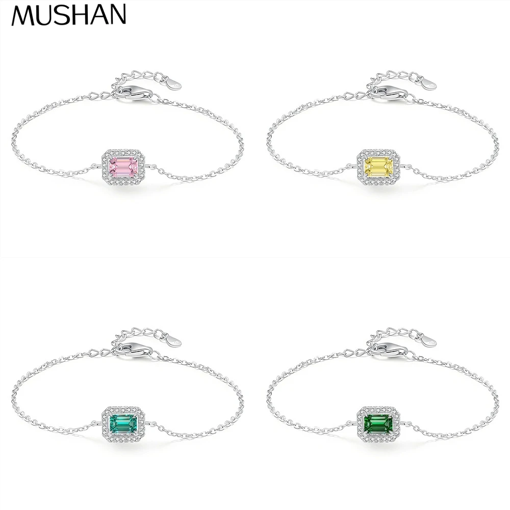 MuShan Jewelry 925 Sterling Silver Bracelet Lab Grown Ruby Radiant Dainty Gift for Women 18K Gold Plated Anniversary Bangle
MuShan Jewelry 925 Sterling Silver Bracelet Lab Grown Ruby Radiant Dainty Gift for Women 18K Gold Plated Anniversary Bangle