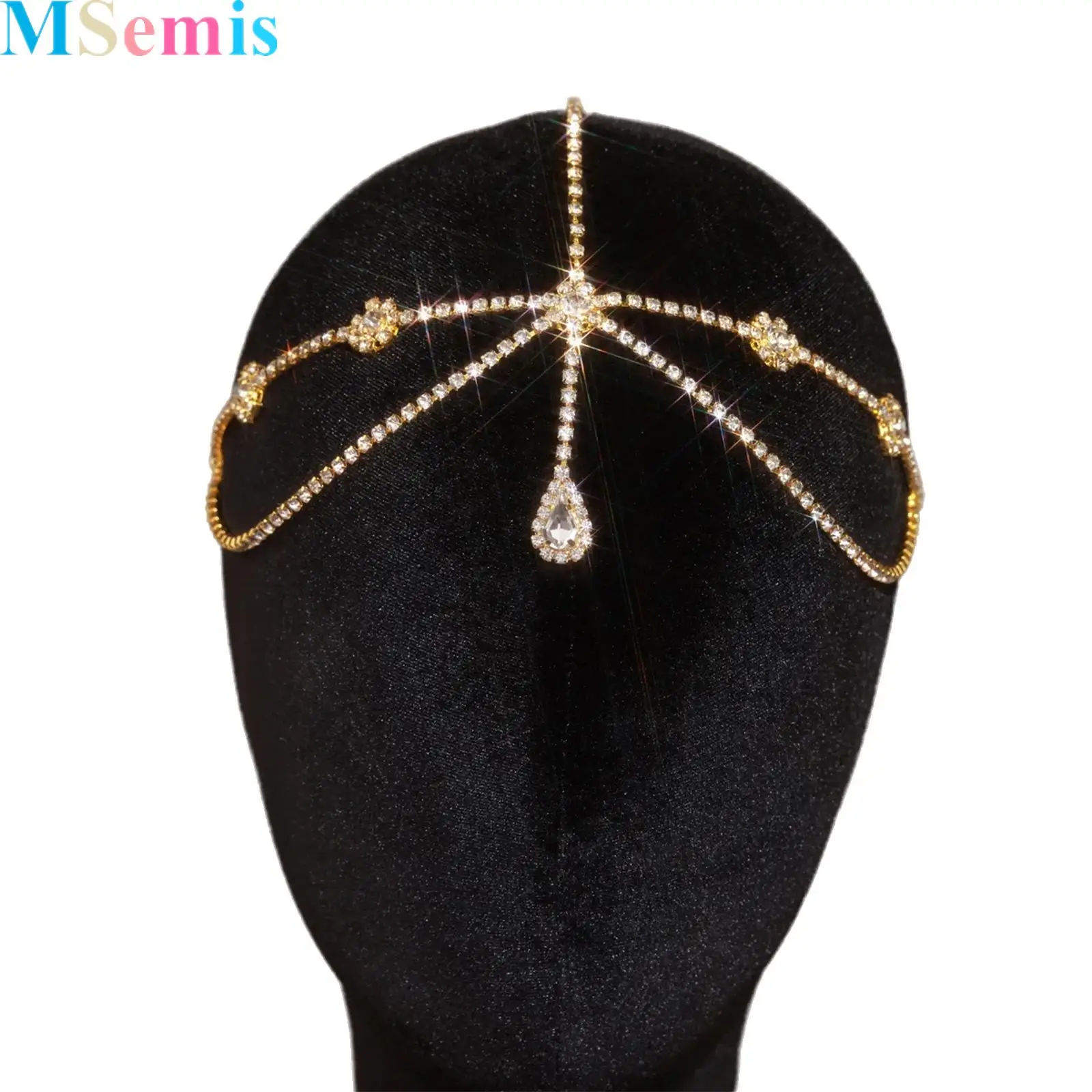 Head Chain Rhinestone Head Jewelry Sparkly Bridal Headpieces Sparkle Crystal Headbands Wedding Prom Hair Jewelry for Women Girls
Head Chain Rhinestone Head Jewelry Sparkly Bridal Headpieces Sparkle Crystal Headbands Wedding Prom Hair Jewelry for Women Girls