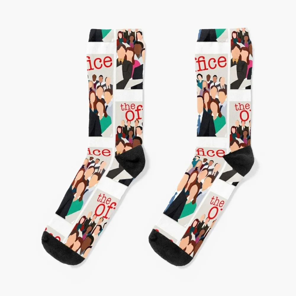 The office characters Socks floral new year Rugby fashionable Socks Men Women's
The office characters Socks floral new year Rugby fashionable Socks Men Women's