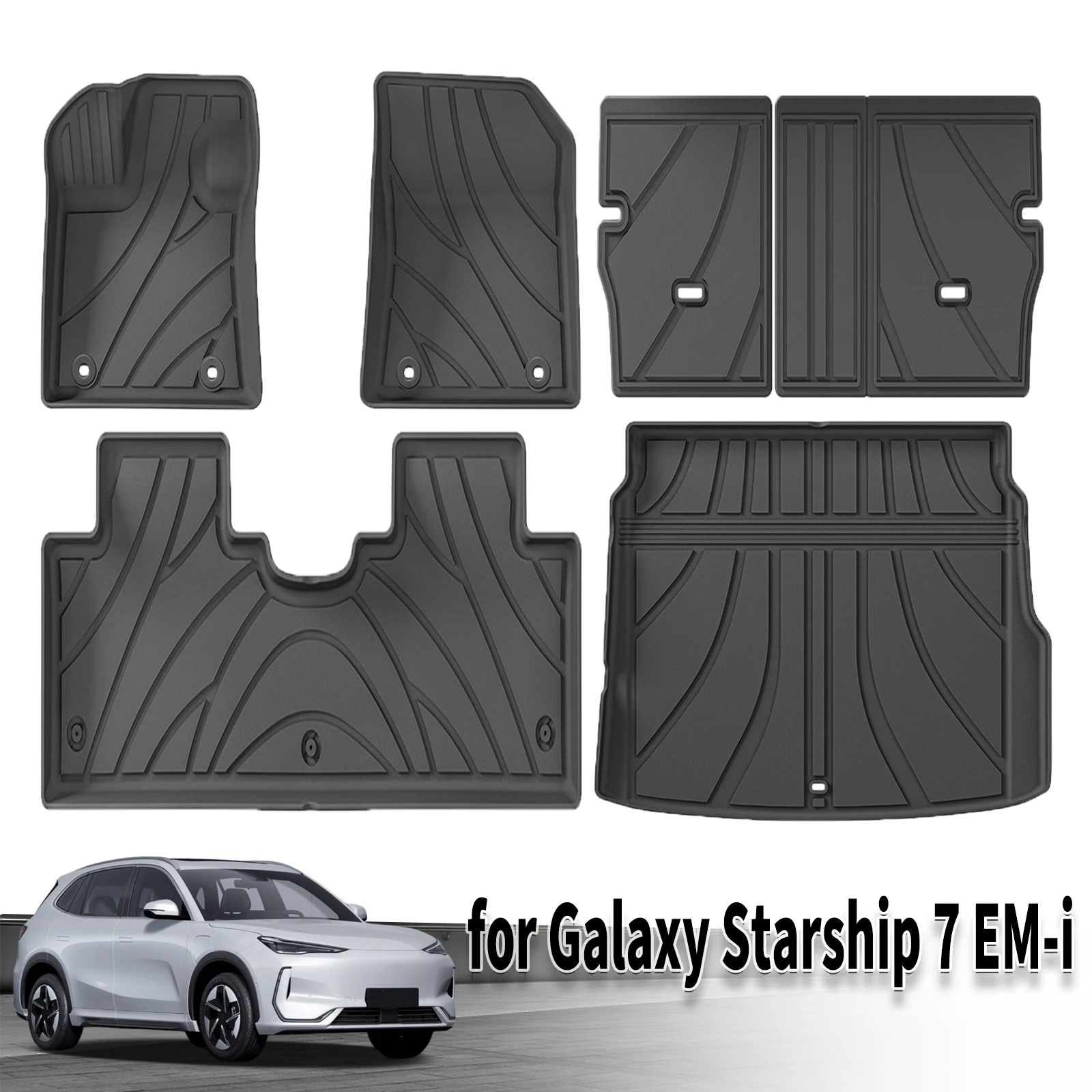Водонепроницаемые 3D-коврики TPE для Geely Galaxy Starship 7 EM-i 2025-2026 с лазерной разметкой, идеальная посадка, без запаха, легко чистятся
Водонепроницаемые 3D-коврики TPE для Geely Galaxy Starship 7 EM-i 2025-2026 с лазерной разметкой, идеальная посадка, без запаха, легко чистятся