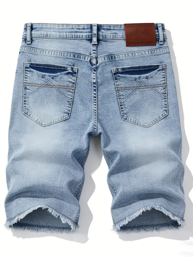 Light Wash Ripped Jorts Men's Summer Stretch Jean Shorts Hip Hop Destroyed Streetwear Casual Straight Beach Denim Shorts
Light Wash Ripped Jorts Men's Summer Stretch Jean Shorts Hip Hop Destroyed Streetwear Casual Straight Beach Denim Shorts