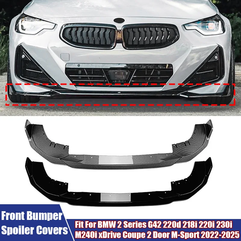 Автомобильный бампер, спойлер, устойчивый к царапинам для BMW 2 серии G42 220d 218i 220i 230i M240i xDrive Coupe 2-дверный M-Sport 2022-2025 
Автомобильный бампер, спойлер, устойчивый к царапинам для BMW 2 серии G42 220d 218i 220i 230i M240i xDrive Coupe 2-дверный M-Sport 2022-2025
