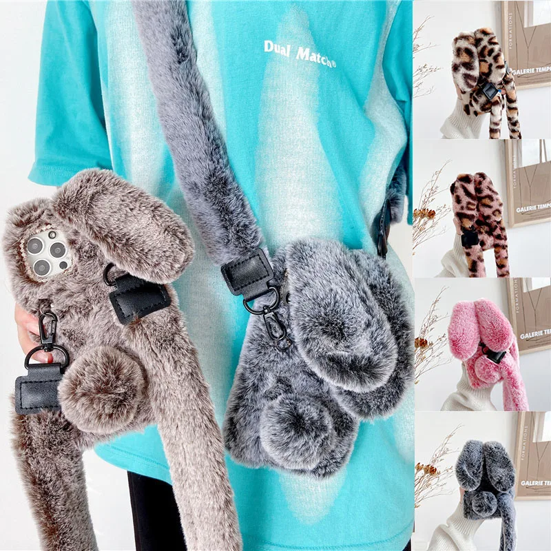 3D Rabbit Ears Fur Plush Phone Case With Lanyard Chain For Xiaomi Redmi 10C 9T 10 Note 11 Pro Case 11S Mi M4 X4 11T 11I Lite 12
3D Rabbit Ears Fur Plush Phone Case With Lanyard Chain For Xiaomi Redmi 10C 9T 10 Note 11 Pro Case 11S Mi M4 X4 11T 11I Lite 12