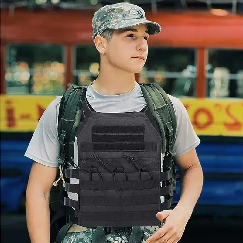 1 жилет CS, дышащий игровой жилет Molle с быстрой регулировкой, прочный защитный жилет — идеально подходит для игр на открытом воздухе и тренировок
1 жилет CS, дышащий игровой жилет Molle с быстрой регулировкой, прочный защитный жилет — идеально подходит для игр на открытом воздухе и тренировок