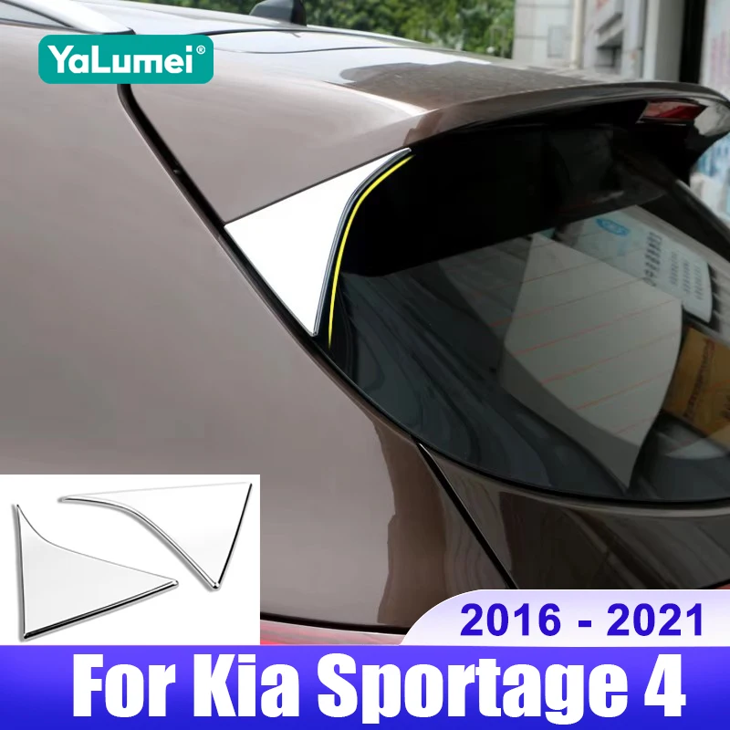 For Kia Sportage 4 QL 2016 2017 2018 2019 2020 2021 Car Rear Window Spoiler Side Wing Decorative Strips Accessories
For Kia Sportage 4 QL 2016 2017 2018 2019 2020 2021 Car Rear Window Spoiler Side Wing Decorative Strips Accessories