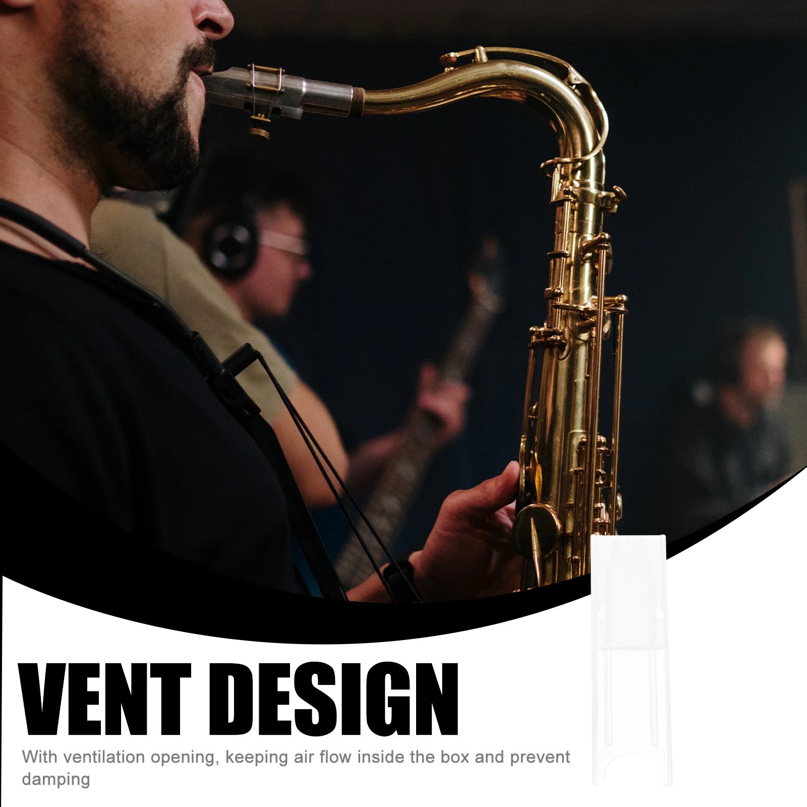 4pcs ABS Protective Clip for Saxophone Clarinet Reeds Storage Case with Ventilation Holes Musical Instrument Accessories
4pcs ABS Protective Clip for Saxophone Clarinet Reeds Storage Case with Ventilation Holes Musical Instrument Accessories