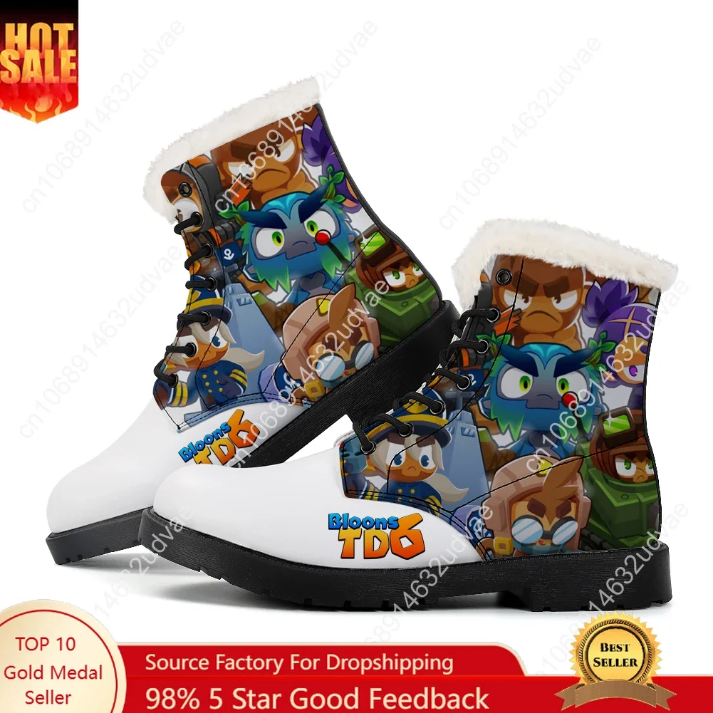 Плюшевые ботинки Bloons TD6, мужская и женская обувь для подростков, повседневные ботинки, уличная легкая обувь высокого качества с принтом по запросу, обувь на заказ
Плюшевые ботинки Bloons TD6, мужская и женская обувь для подростков, повседневные ботинки, уличная легкая обувь высокого качества с принтом по запросу, обувь на заказ