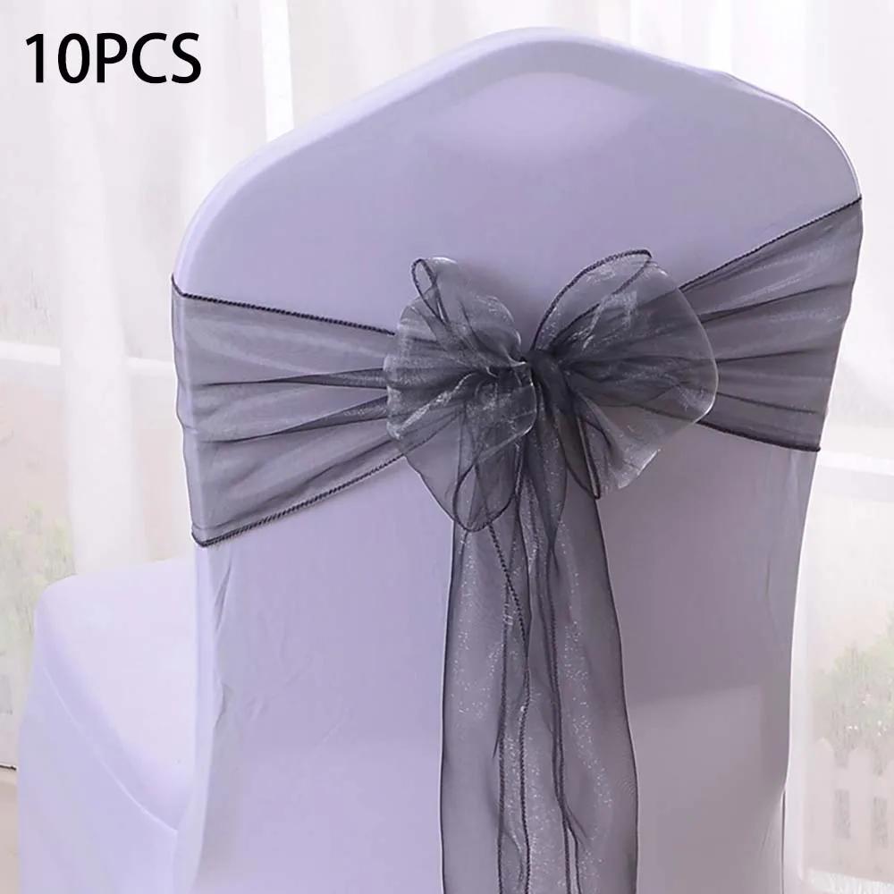 10pcs Black Wedding Chair Bow For Chair Covers Sash Birthday Party Banquet Hotel Show Decoration Wholesale
10pcs Black Wedding Chair Bow For Chair Covers Sash Birthday Party Banquet Hotel Show Decoration Wholesale