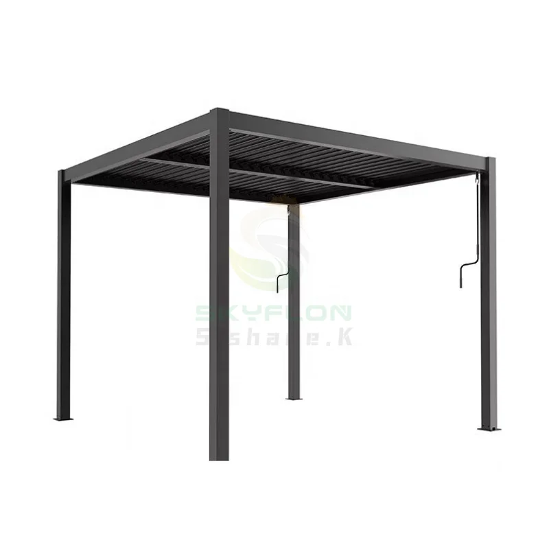 Outdoor Electric Sunshade CanopyCustomized Electric Outdoor Aluminum Alloy Pavilion With LED Light Shading And Waterproof Canopy
Outdoor Electric Sunshade CanopyCustomized Electric Outdoor Aluminum Alloy Pavilion With LED Light Shading And Waterproof Canopy