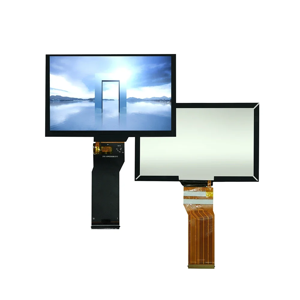 Rjoytek 5 Inch Square TFT LCD Display Module 800*480 IPS RGB Interface 750nit 50Pin High Visibility Screen
Rjoytek 5 Inch Square TFT LCD Display Module 800*480 IPS RGB Interface 750nit 50Pin High Visibility Screen