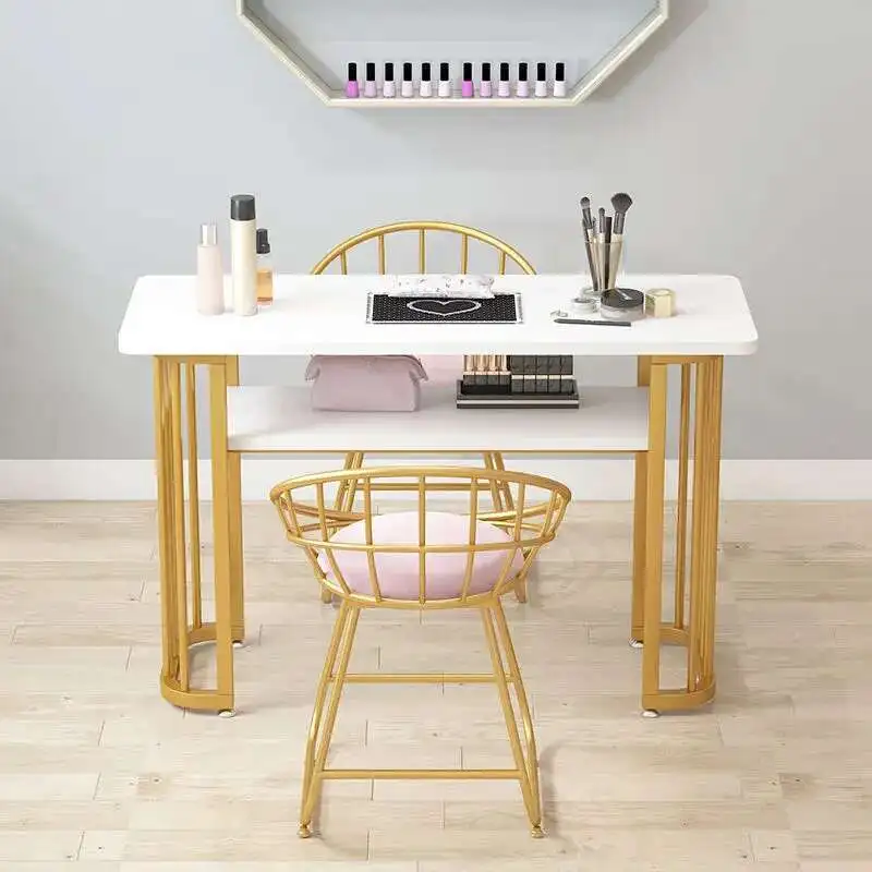 NordicImitation marble board net celebrity marble pattern nail table chair set wrought iron single double triple manicure table
NordicImitation marble board net celebrity marble pattern nail table chair set wrought iron single double triple manicure table