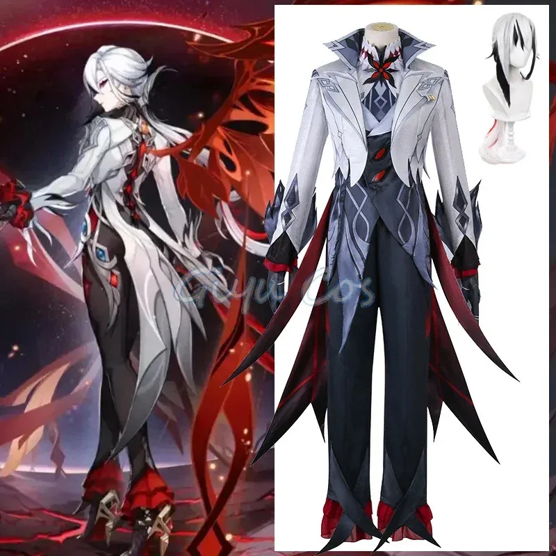 Arlecchino Cosplay Costume Genshin Impact Uniform Wig Anime Chinese Style Halloween Costumes Game
Arlecchino Cosplay Costume Genshin Impact Uniform Wig Anime Chinese Style Halloween Costumes Game