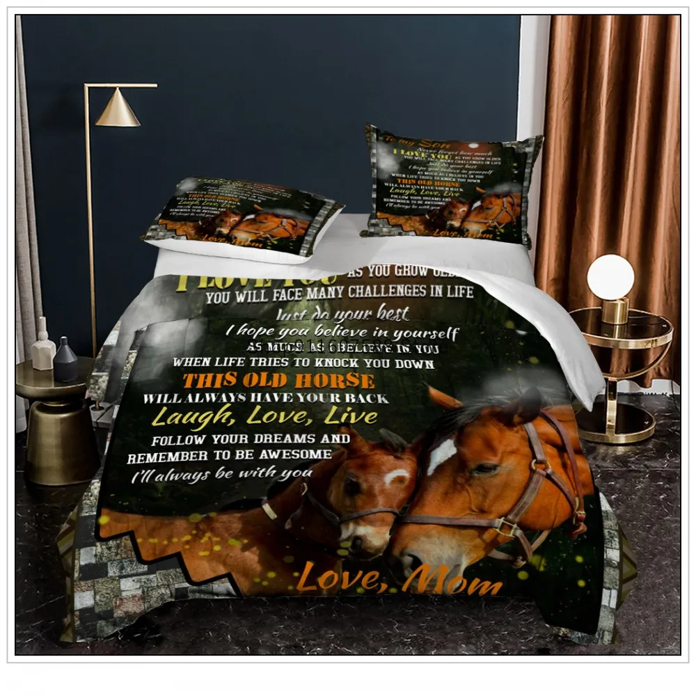 A Letter To Friend Mom Sun Summer Quilt Animal Comforter Bedding Pillowcases Kids Bed Set Design Twin Full Size Home Textile
A Letter To Friend Mom Sun Summer Quilt Animal Comforter Bedding Pillowcases Kids Bed Set Design Twin Full Size Home Textile