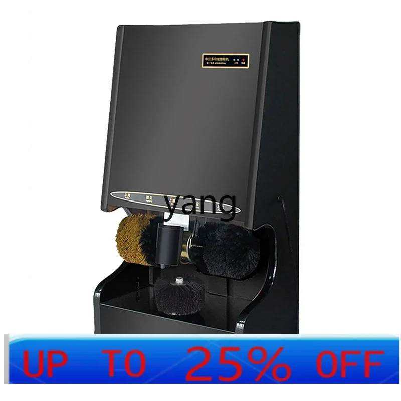 Вертикальный автоматический полировщик обуви CX с двумя моторами для одновременной обработки края и верха обуви.
Вертикальный автоматический полировщик обуви CX с двумя моторами для одновременной обработки края и верха обуви.