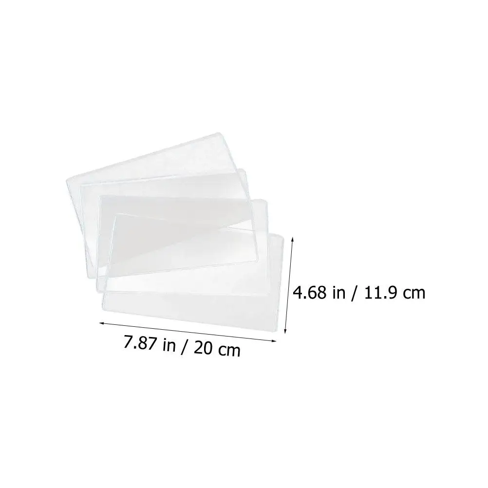 20 Pcs Hard Rubber Cover Protective Bag Banknote Storage Bill Holder Case Collection
20 Pcs Hard Rubber Cover Protective Bag Banknote Storage Bill Holder Case Collection
