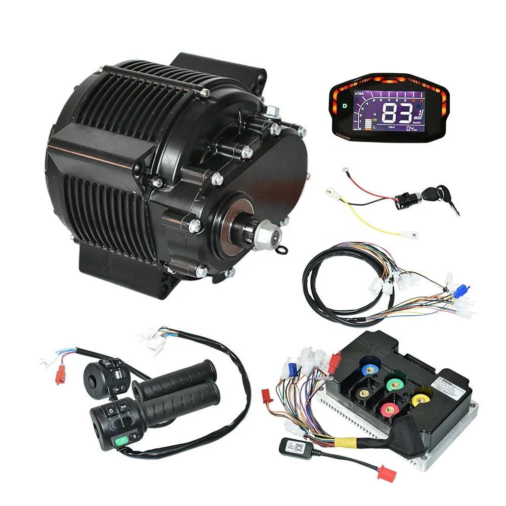 QS 12 Kw Motor Single Axle PMSM Inner Rotor QS165-60 V3 Max 20000W QS 165 Motor With 1:2.37 Gearbox Fardriver Smart Controller
QS 12 Kw Motor Single Axle PMSM Inner Rotor QS165-60 V3 Max 20000W QS 165 Motor With 1:2.37 Gearbox Fardriver Smart Controller