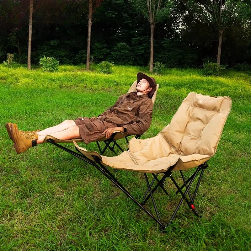 Outdoor Relaxing Camping Chair Recliner Stool Bed Camping Chair Supplies Lightweight Assentos De Acampamento Camping Furniture
Outdoor Relaxing Camping Chair Recliner Stool Bed Camping Chair Supplies Lightweight Assentos De Acampamento Camping Furniture