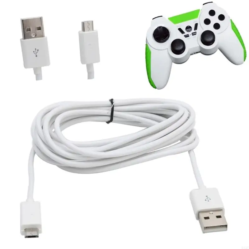 652F 283cm Charging Cable for Controller Games Handles Cable Cord Wire Line for 2005 Gaming Accessories
652F 283cm Charging Cable for Controller Games Handles Cable Cord Wire Line for 2005 Gaming Accessories