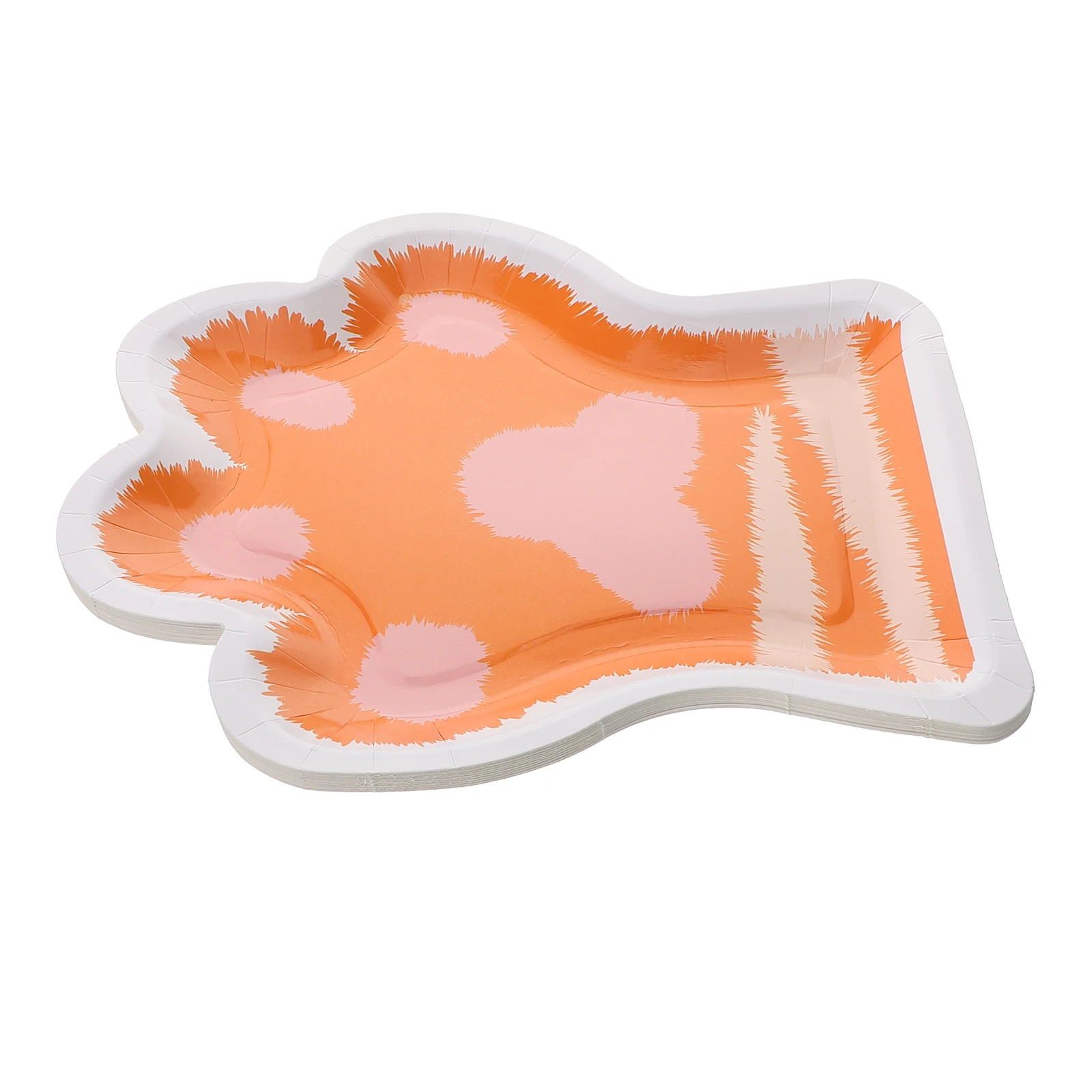 Cat Claw Paper Tray Pattern Plate Animal Birthday Plates Venue Setting Props Cake
Cat Claw Paper Tray Pattern Plate Animal Birthday Plates Venue Setting Props Cake
