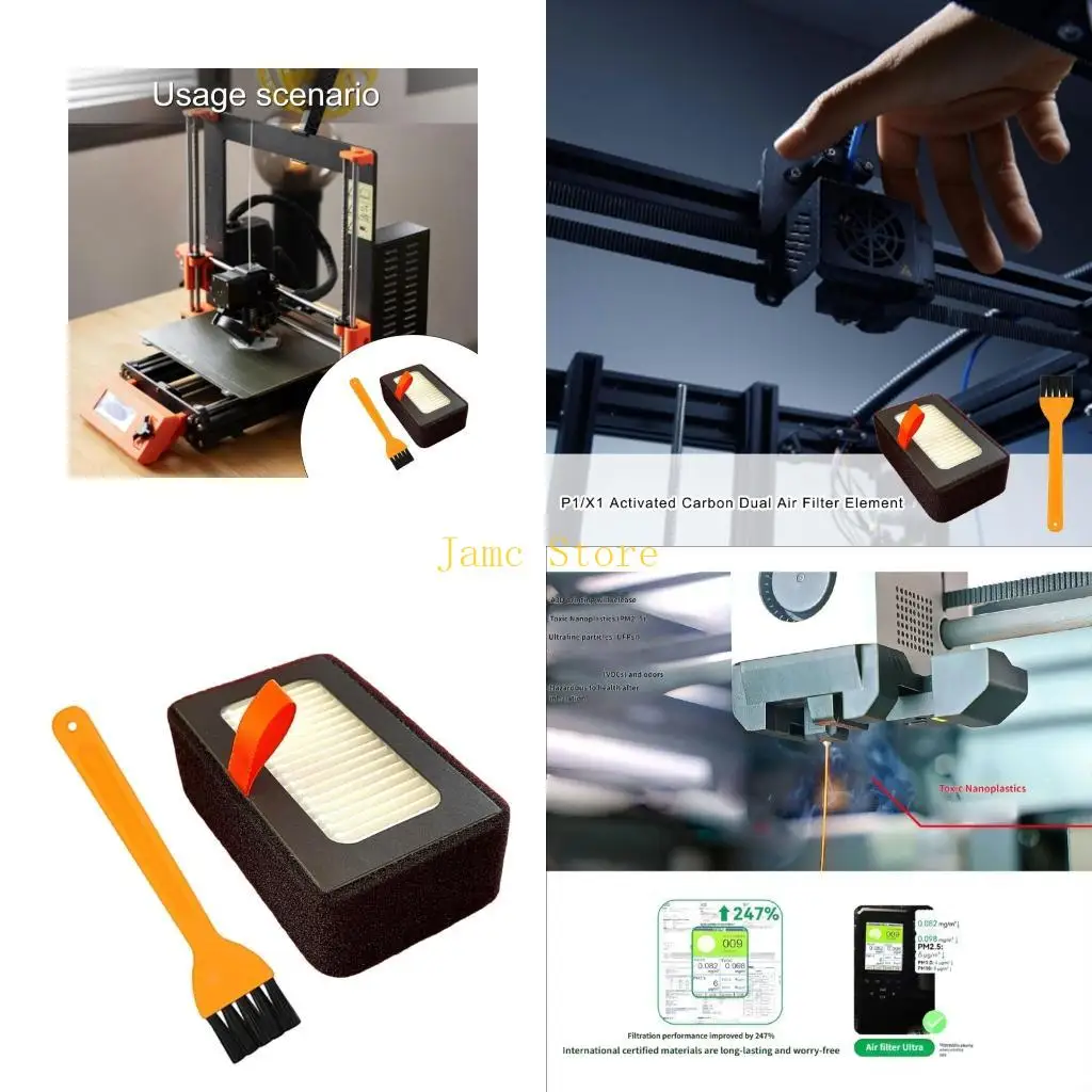 LX0B Premium HEPA 13 And Carbon Filter For Printers Minimizes Tiny Particles And Unhealthy Discharges
LX0B Premium HEPA 13 And Carbon Filter For Printers Minimizes Tiny Particles And Unhealthy Discharges