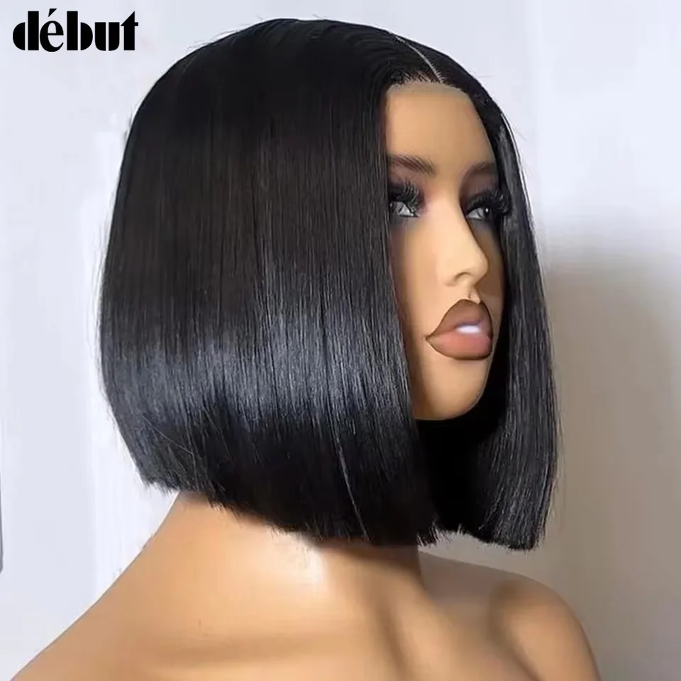 Brazilian Straight Lace Bob Wigs 5×1Part Lace Human Hair Wigs 180% Density Cheap Nature Remy Black Dark Hair Wigs
Brazilian Straight Lace Bob Wigs 5×1Part Lace Human Hair Wigs 180% Density Cheap Nature Remy Black Dark Hair Wigs