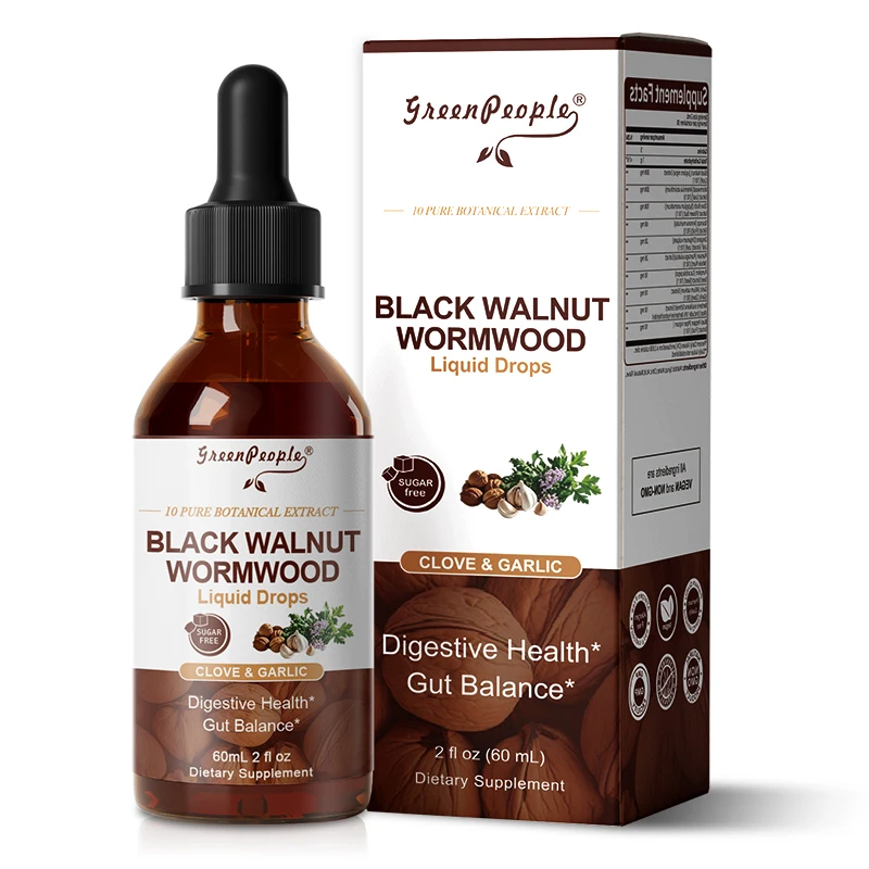 Black Walnut Wormwood Tincture - with Clove, Berberine - Heart & Gentle Gut Cleanse & Digestive Health - Gut-Friendly
Black Walnut Wormwood Tincture - with Clove, Berberine - Heart & Gentle Gut Cleanse & Digestive Health - Gut-Friendly
