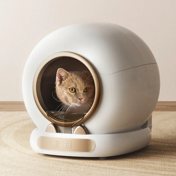 2025 New Cat Box Automatic Self-Cleaning With 65L Space for Multiple Cat App Control
2025 New Cat Box Automatic Self-Cleaning With 65L Space for Multiple Cat App Control