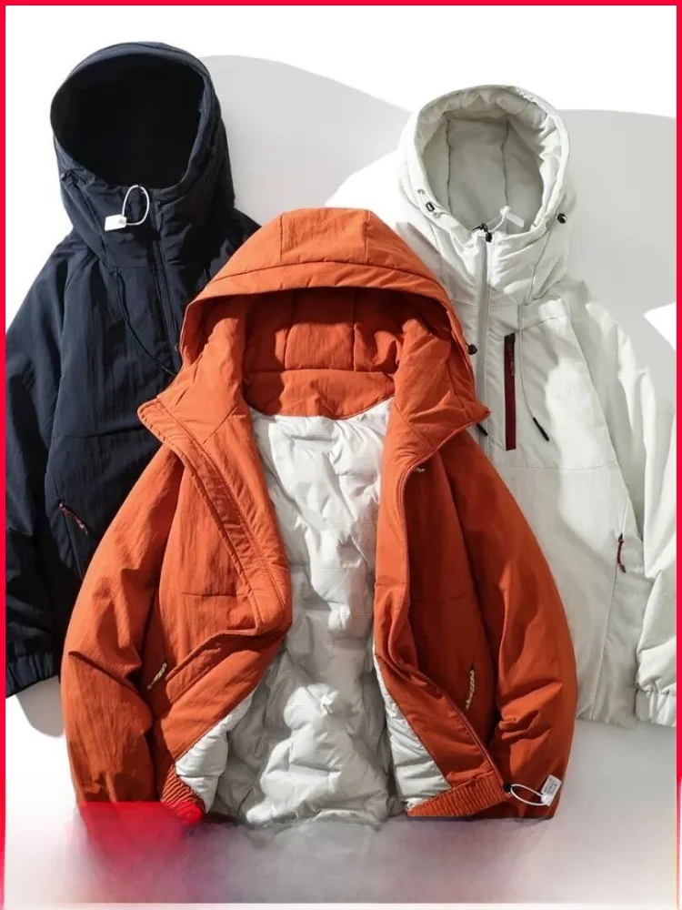 High-End 90 Du down Jaet Men's Women's Thiened High Fluffy Windproof Warm Outdoor Hooded down Coat Outerwear
High-End 90 Du down Jaet Men's Women's Thiened High Fluffy Windproof Warm Outdoor Hooded down Coat Outerwear