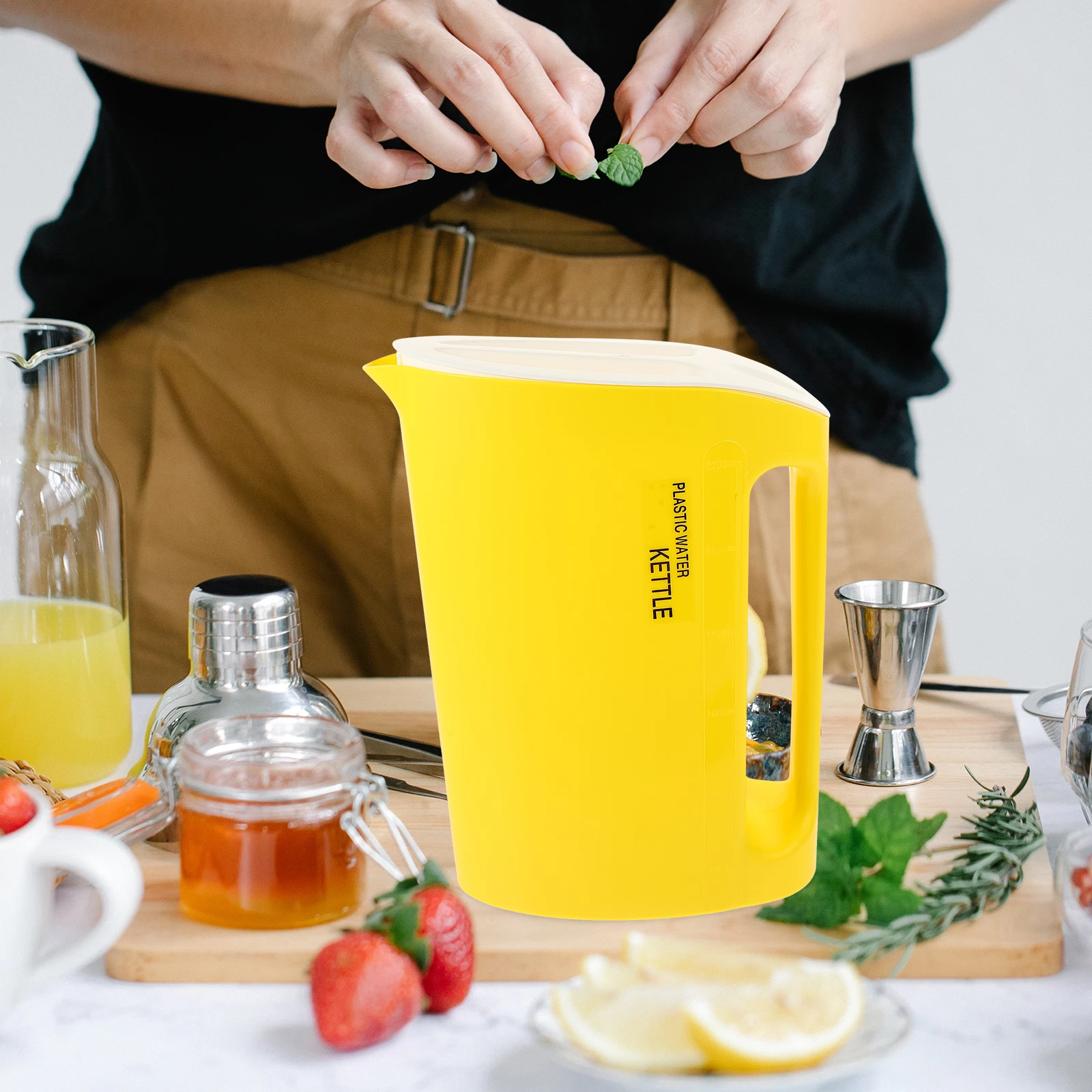 Large Capacity Water Pitcher Leak Proof Home Kitchen Bar Cold Jug Fruit Beverage Pot Fruit Pot Container
Large Capacity Water Pitcher Leak Proof Home Kitchen Bar Cold Jug Fruit Beverage Pot Fruit Pot Container