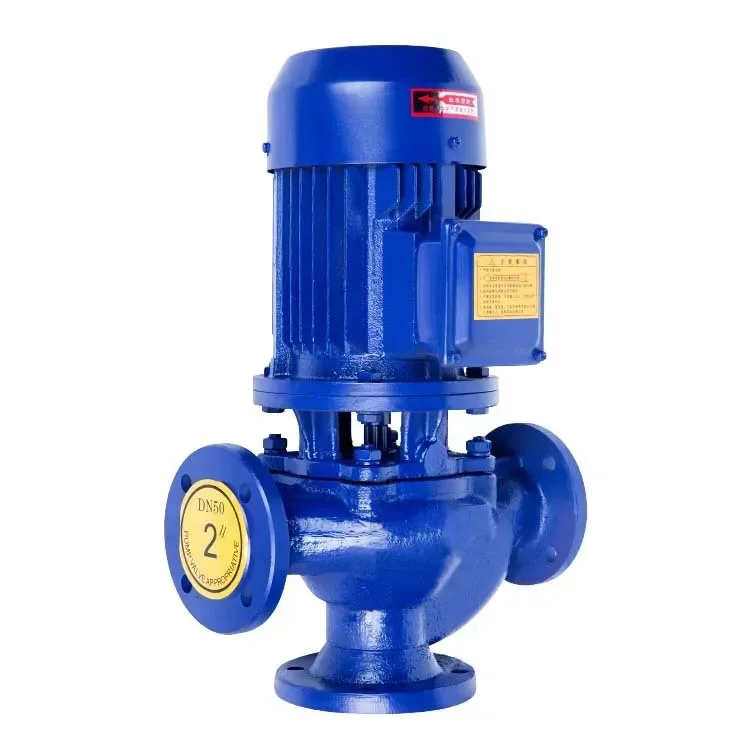 Explosion-proof vertical pipeline pump water circulation centrifugal pump industry
Explosion-proof vertical pipeline pump water circulation centrifugal pump industry