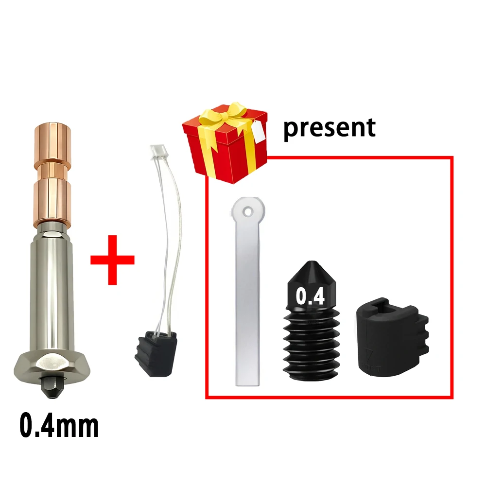 Обновленное сопло для Anycubic Kobra 3 Max Hotend Kobra 3 Max, горло сопла 0,4 мм 0,6 мм 0,8 мм, сменные сопла
Обновленное сопло для Anycubic Kobra 3 Max Hotend Kobra 3 Max, горло сопла 0,4 мм 0,6 мм 0,8 мм, сменные сопла