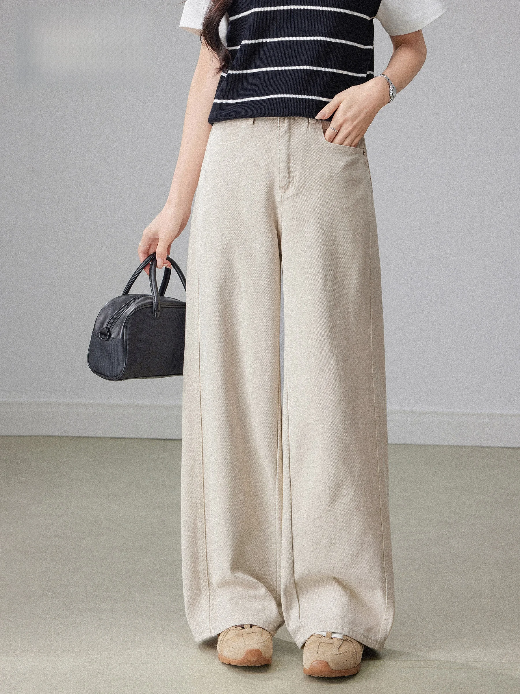 Khaki Wide Leg Jeans Women's High Waist Slimming Knife Straight Leg Casual Jeans Spring 2026 New Style Resistant to Defo...
Khaki Wide Leg Jeans Women's High Waist Slimming Knife Straight Leg Casual Jeans Spring 2026 New Style Resistant to Defo...