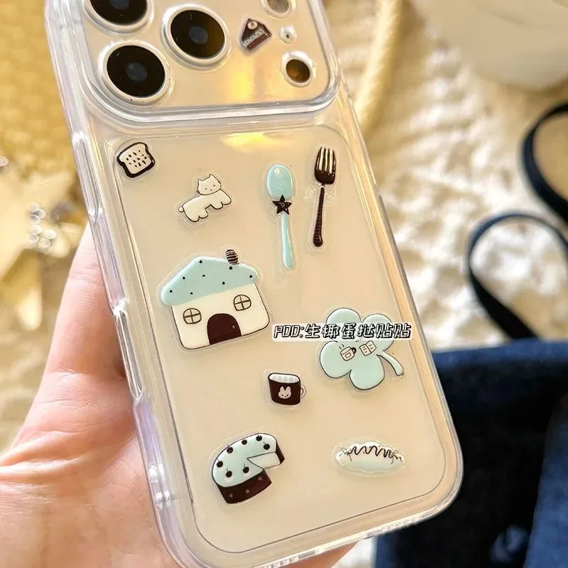 4 шт. для iphone 17 Pro Max, популярная наклейка с милым котом, синим желе, чехол для телефона «сделай сам», декоративная наклейка для задней карты
4 шт. для iphone 17 Pro Max, популярная наклейка с милым котом, синим желе, чехол для телефона «сделай сам», декоративная наклейка для задней карты