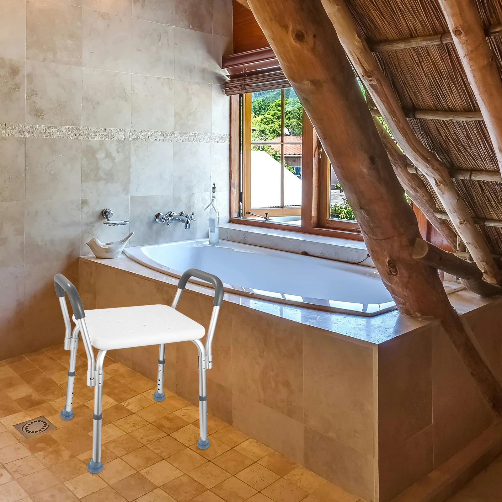 4Pcs Shower Chair Replacement Feet Tpr Nonslip Pads Anti Slip Durable for Small Shower Seat Leg Cover Chair Leg Pad
4Pcs Shower Chair Replacement Feet Tpr Nonslip Pads Anti Slip Durable for Small Shower Seat Leg Cover Chair Leg Pad